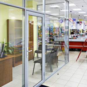 Алюминиевая противопожарная перегородка / серия FRM5196