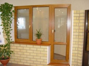 Противопожарная дверь для балкона / серия FRM33287