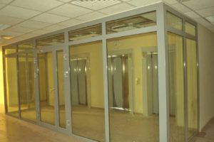 Прозрачная противопожарная перегородка / серия FRM5583